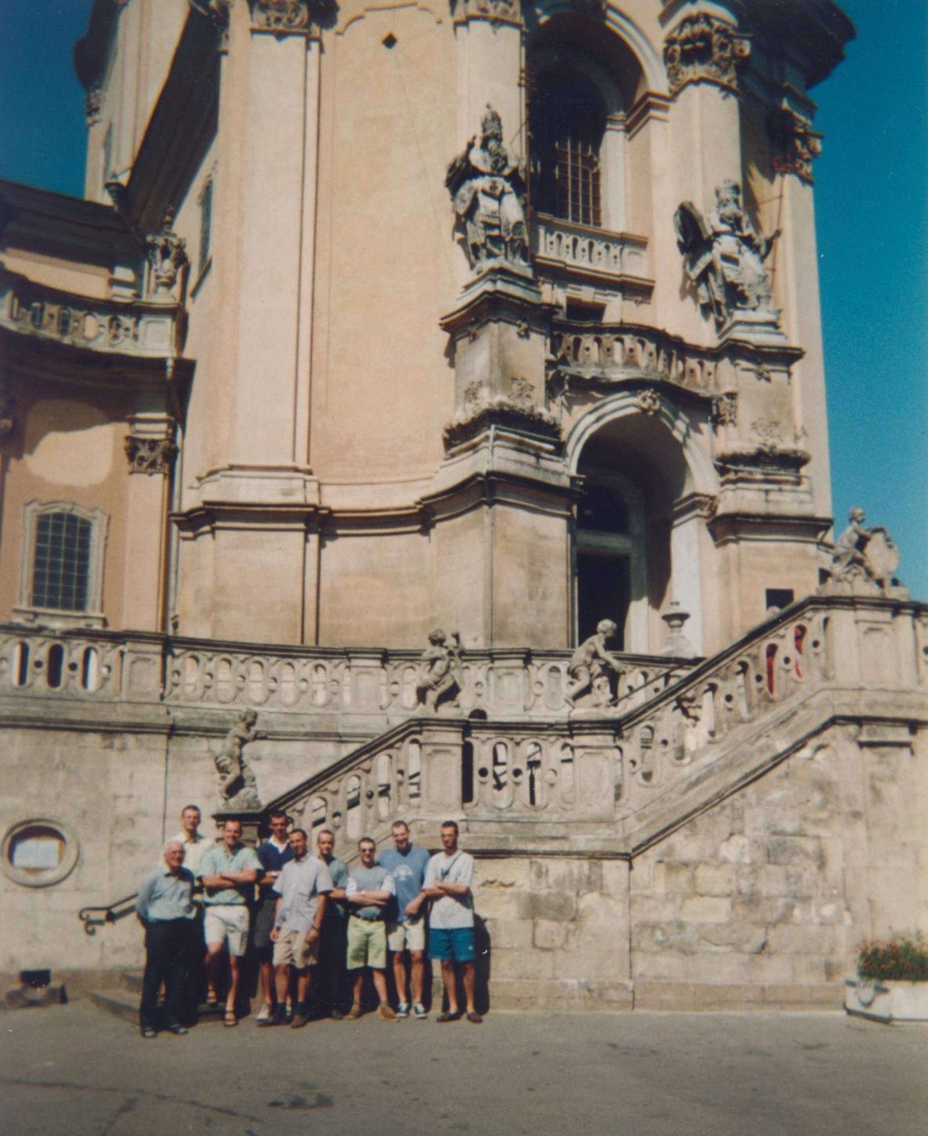 Lviv 1998 bij Sint Joriskathedraal van Grieks Katholieke Kerk